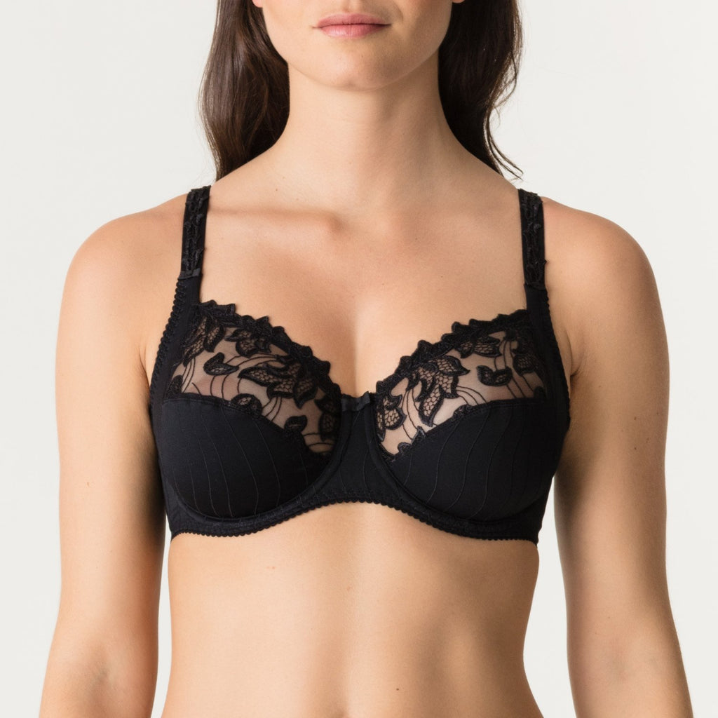 PrimaDonna - Deauville 3 Part Full Cup Wire Bra Black