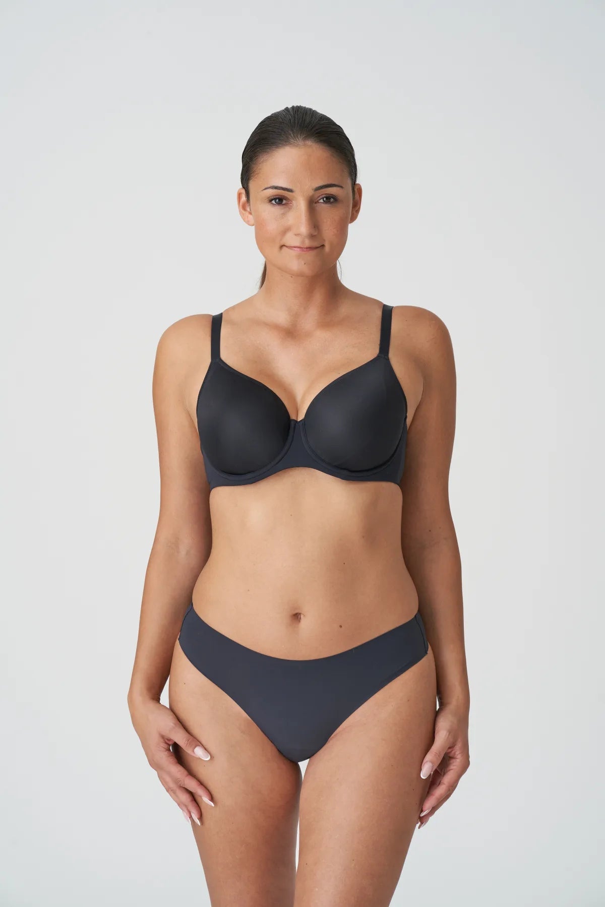 PrimaDonna Figuras Non Padded Full Cup Seamless Charcoal