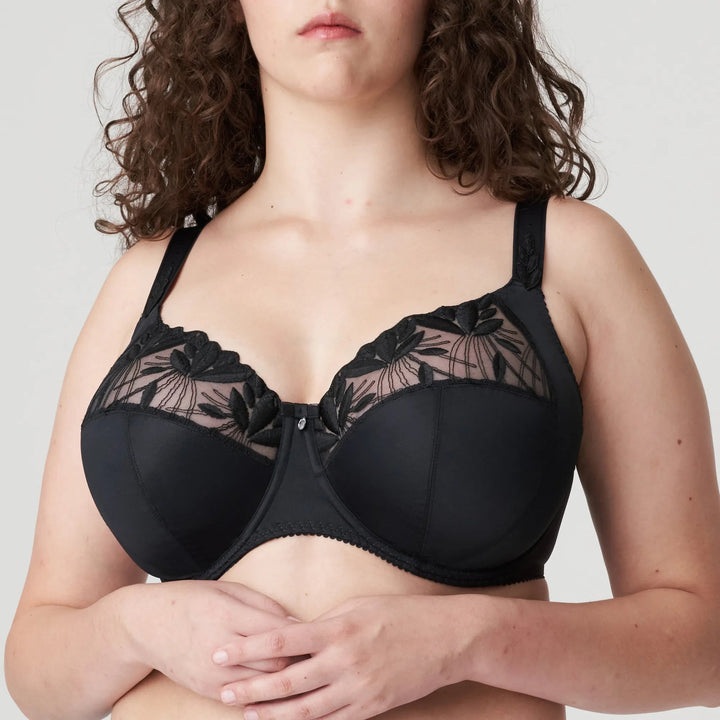 PrimaDonna Orlando Full Cup Wire Bra Charcoal