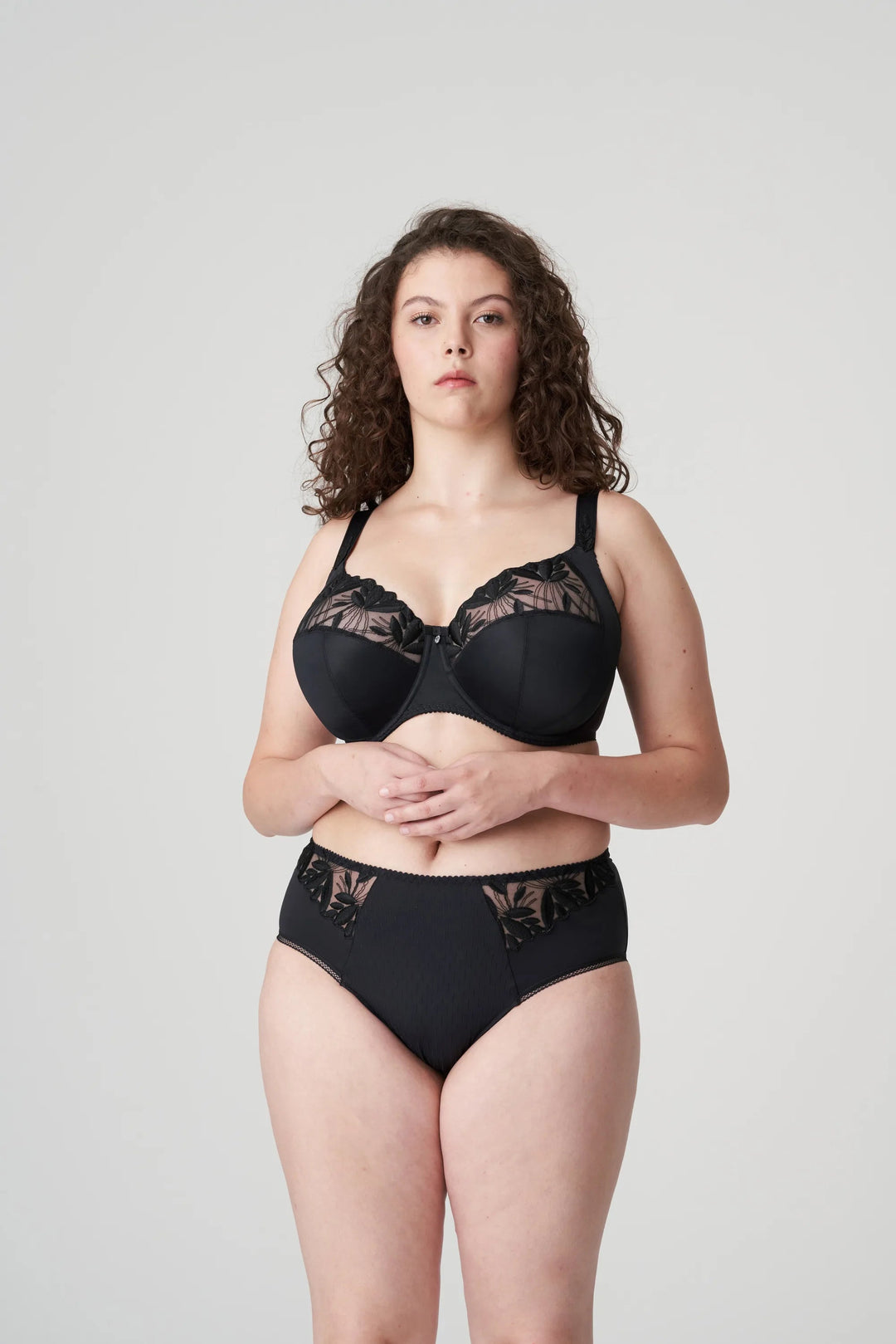 PrimaDonna Orlando Full Cup Bra - Charcoal Full Cup Bra PrimaDonna 