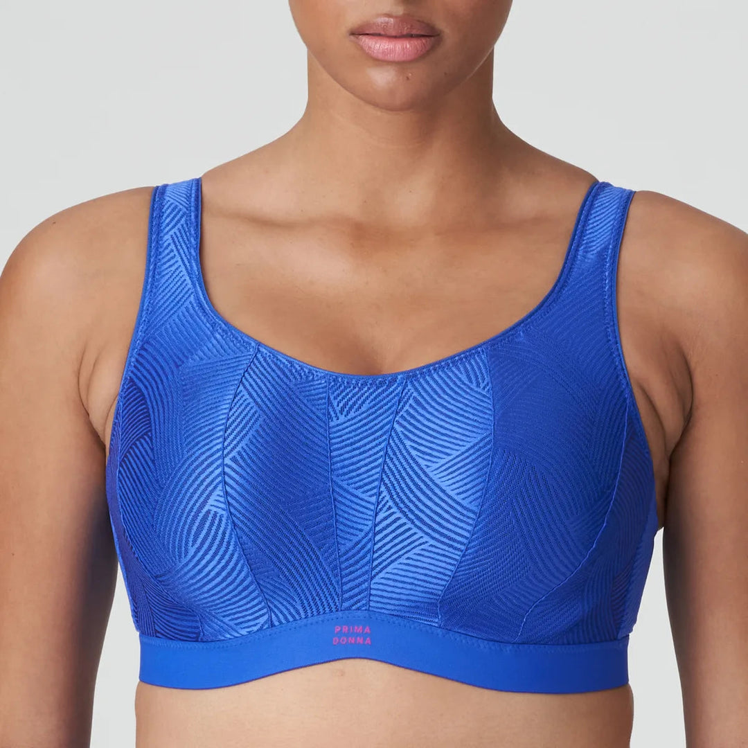 The Game underwired sports bra - Electric blue