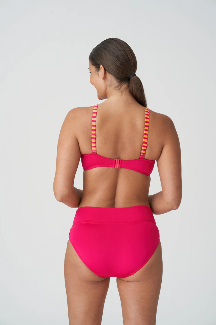 PrimaDonna Swimwear La Concha Fold Bikini Briefs - Mai Tai Full Bikini Brief PrimaDonna Swimwear 
