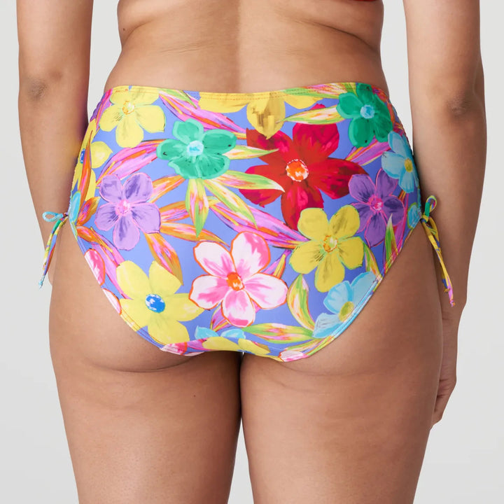 PrimaDonna Bademode Sazan Ganzer Bikini-Slip Seile - Blaue Blüte Ganzer Bikini-Slip PrimaDonna Bademode