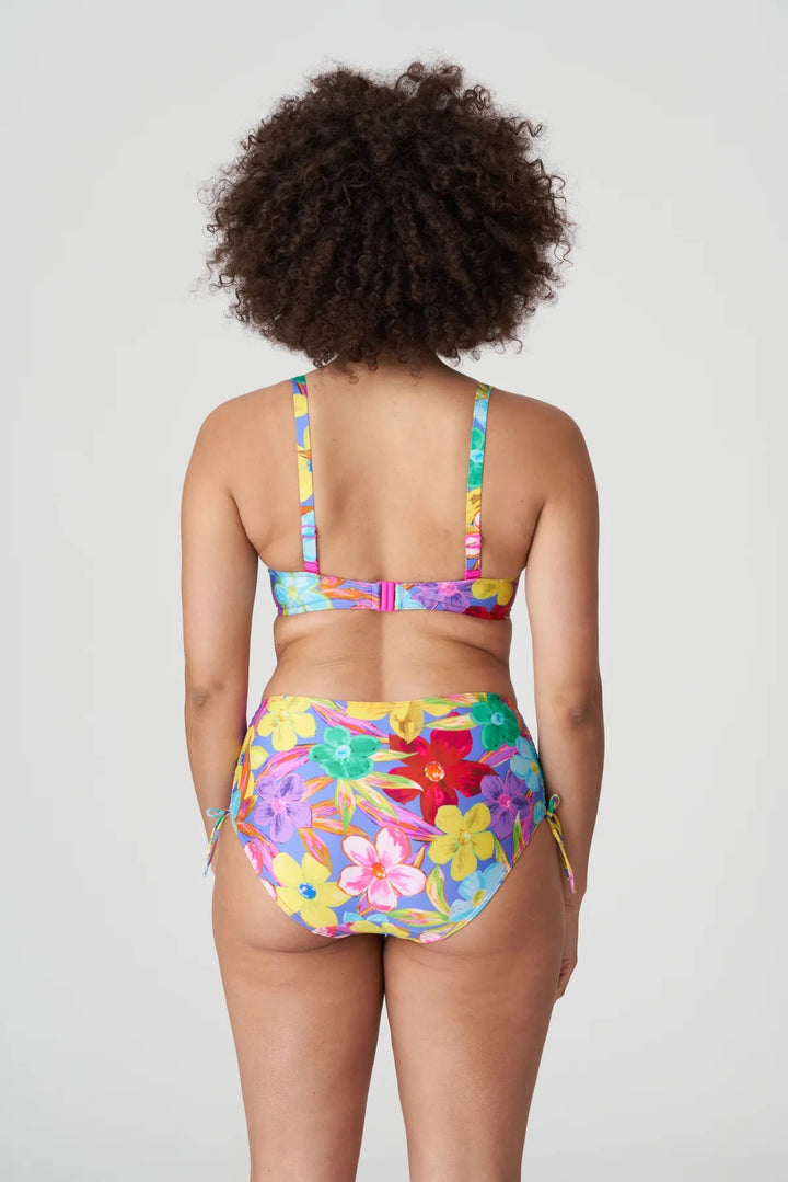 PrimaDonna Bademode Sazan Ganzer Bikini-Slip Seile - Blaue Blüte Ganzer Bikini-Slip PrimaDonna Bademode