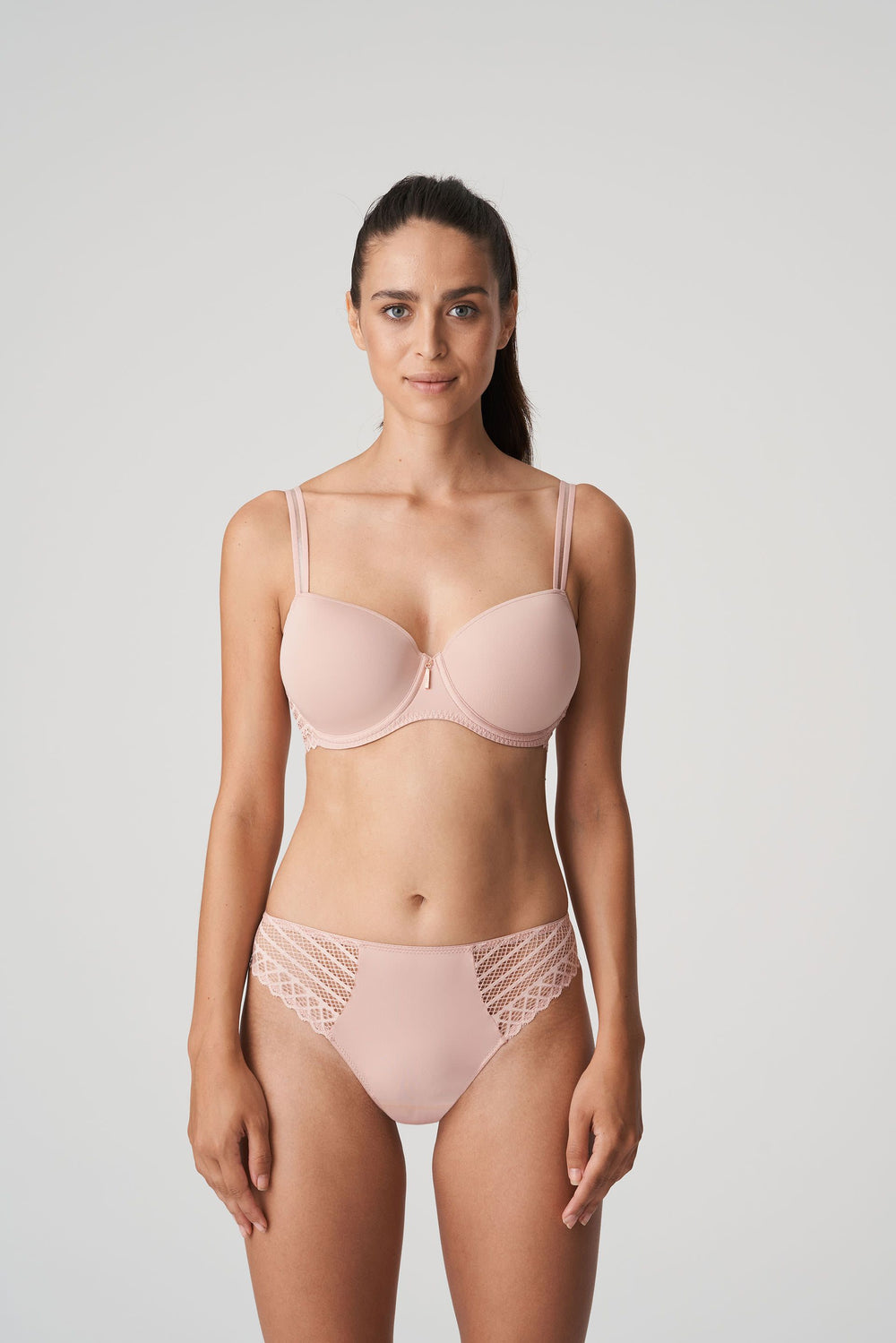 PrimaDonna Twist East End Padded Bra Balcony - Powder Rose Balcony Bra PrimaDonna Twist