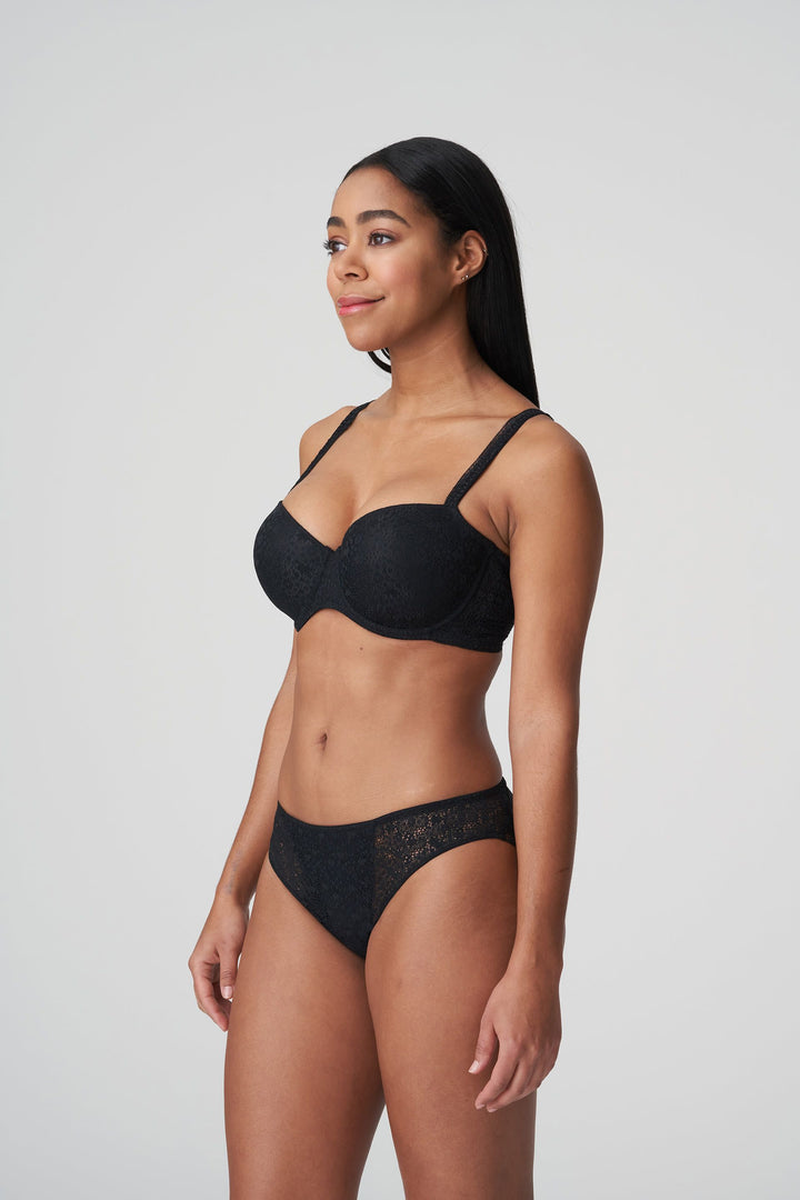 PrimaDonna Twist Epirus Padded Bra Balcony - Black Balcony Bra PrimaDonna Twist