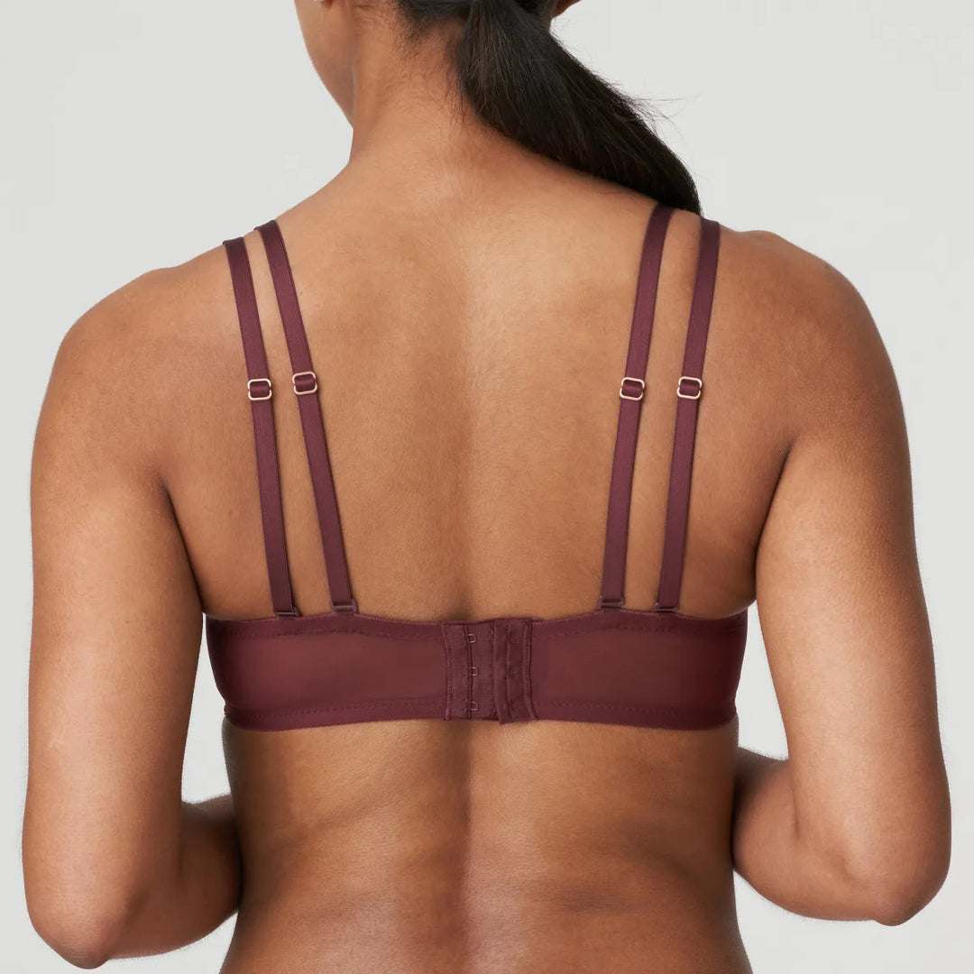 Primadonna Twist First Night 带衬垫阳台文胸 - Merlot Balcony Bra Primadonna Twist