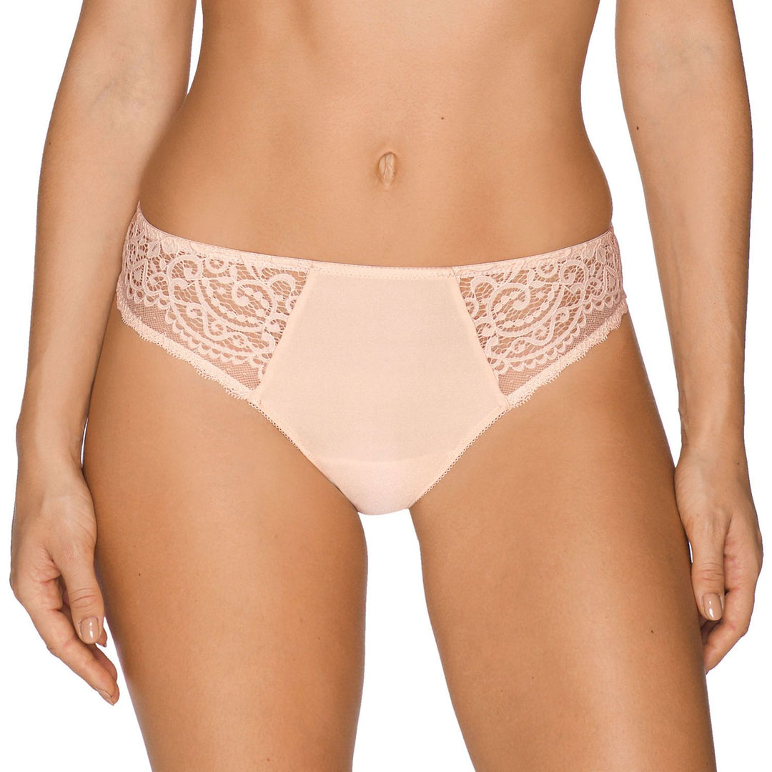 PrimaDonna Twist I Do Thong - String beige soyeux PrimaDonna Twist