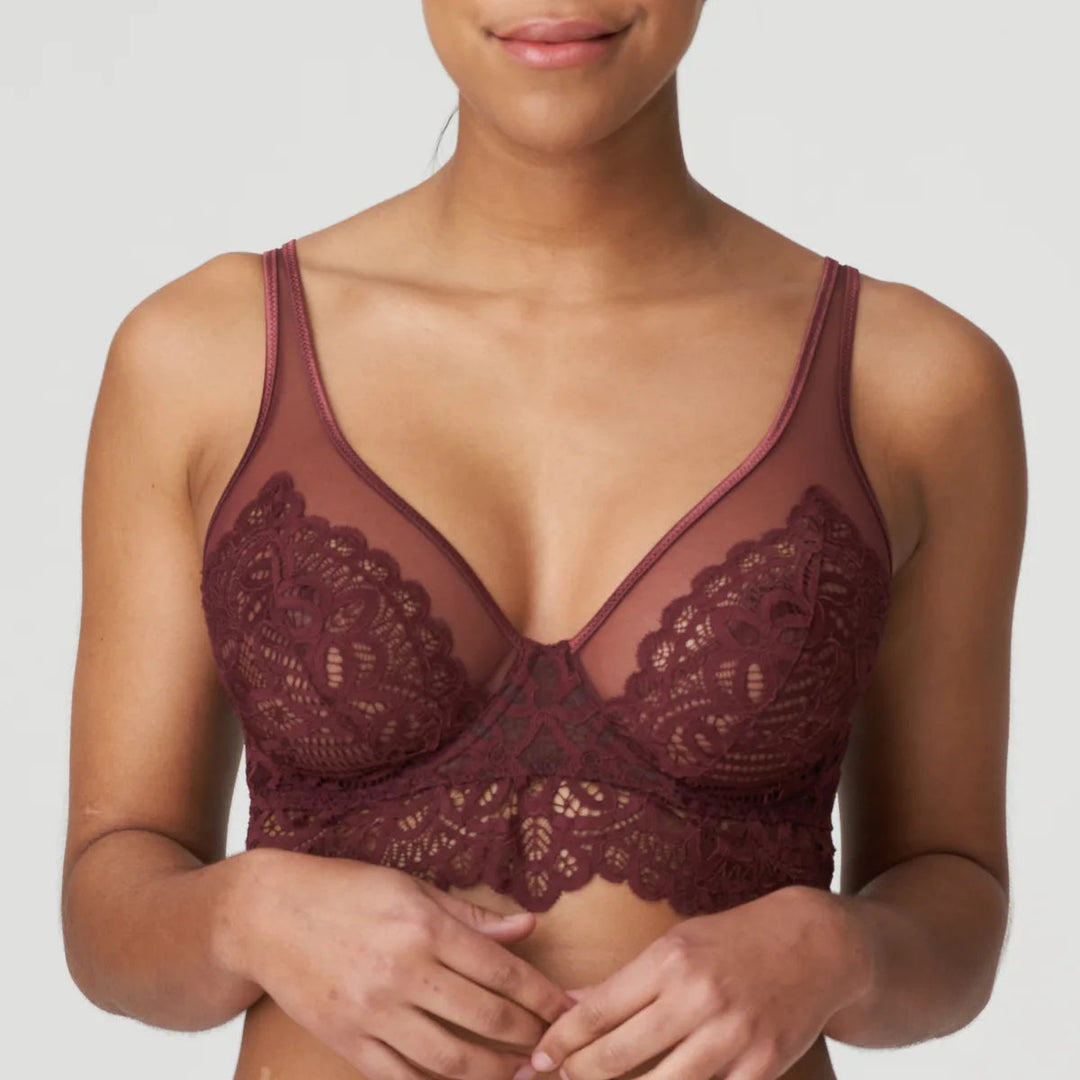 PrimaDonna Twist - First Night Bralette Merlot