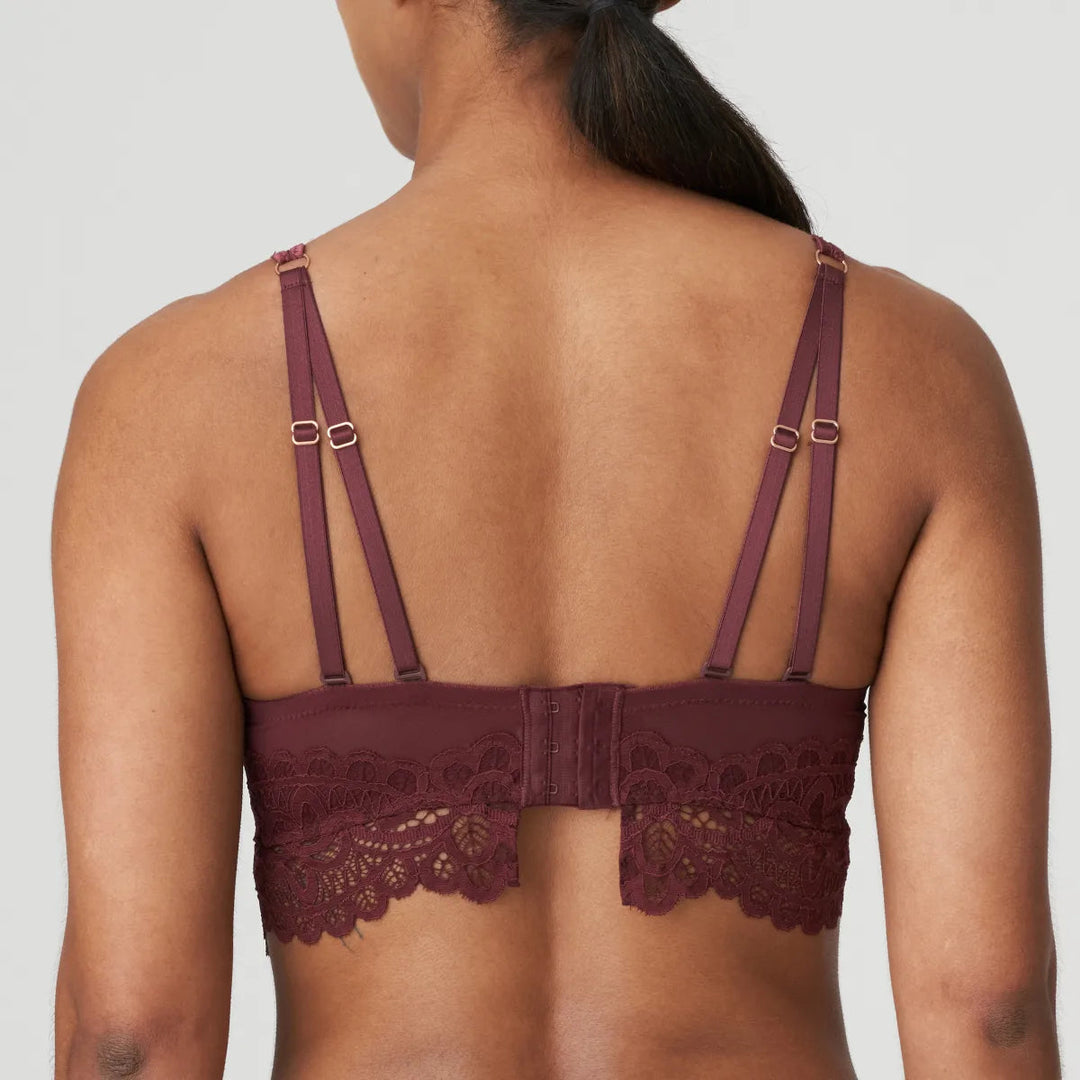 Primadonna Twist First Night Bralette - Merlot Soft Reggiseno Primadonna Twist