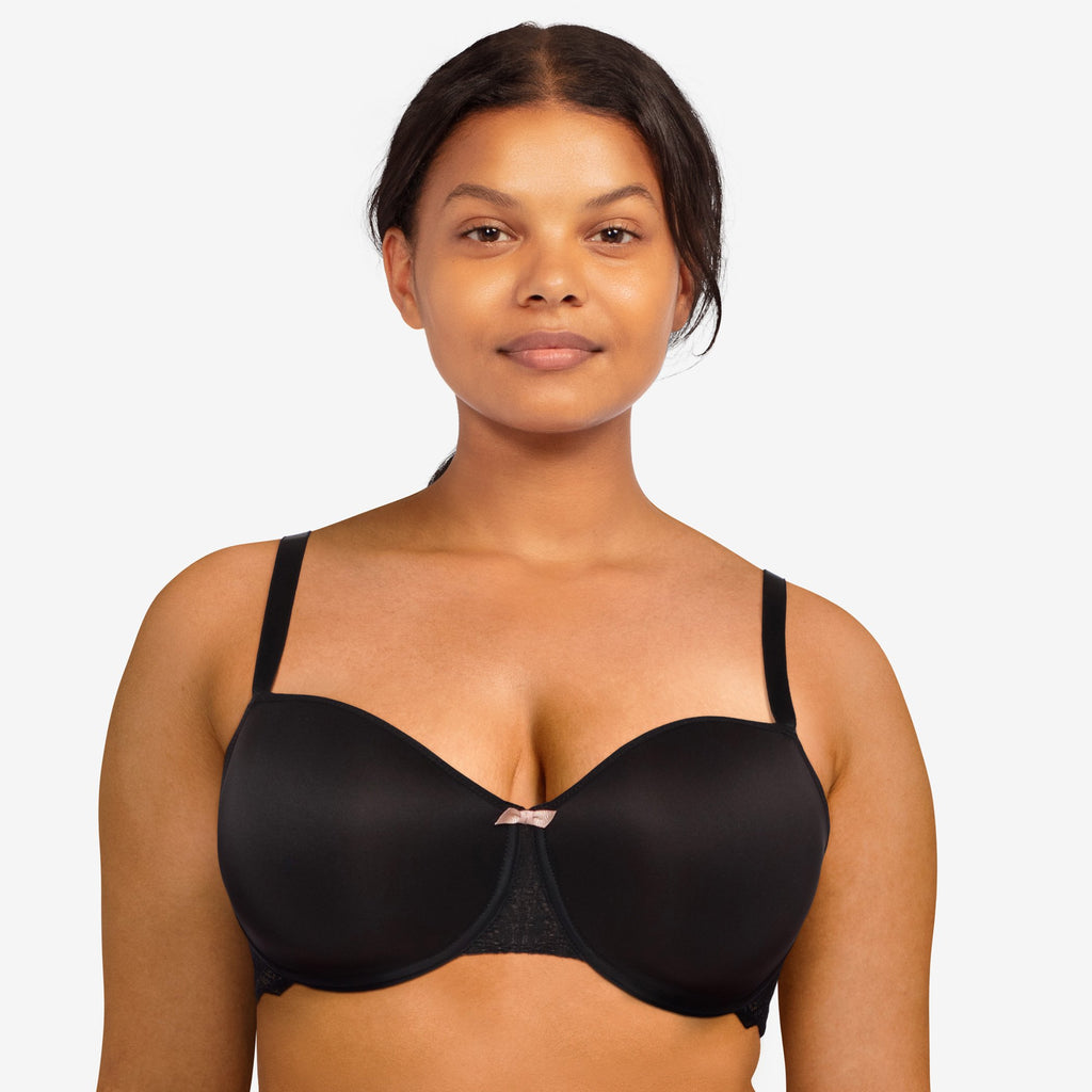 Mastectomy Bra Massage Size 38DD Black