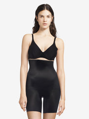 Chantelle Basic Shaping High Waisted Thigh Slimmer - Black Shapewear Chantelle