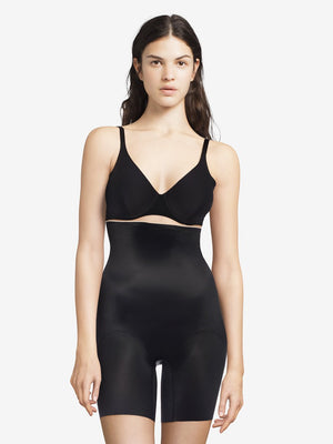 Chantelle Basic Shaping High Waisted Thigh Slimmer - Black Shapewear Chantelle