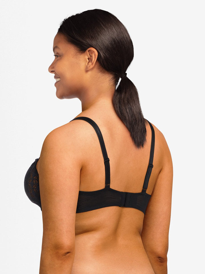 Sujetador de media copa Chantelle Day To Night - Black Balcony Bra Chantelle