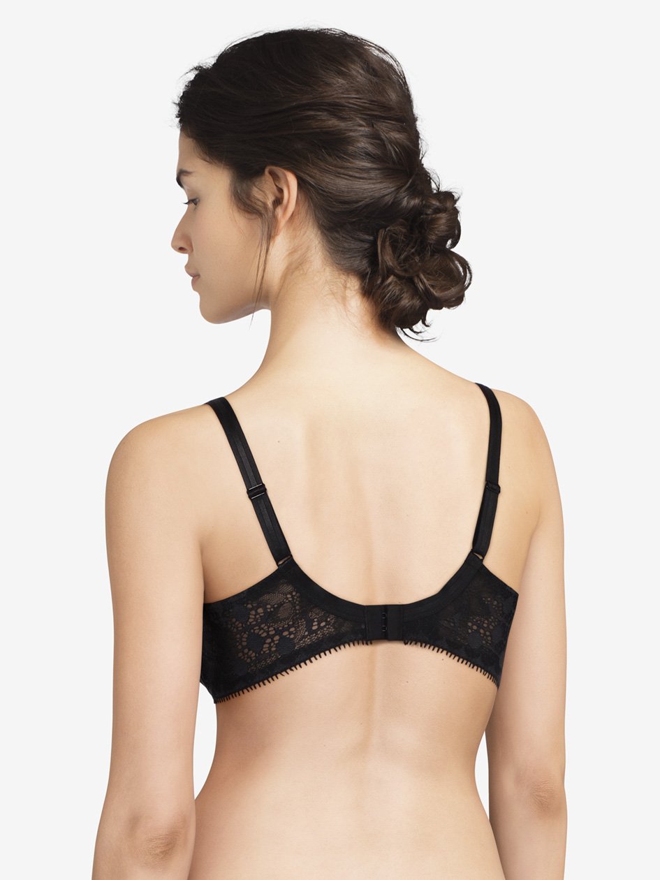 Chantelle Day To Night Covering Memory Foam Bra - Black Full Cup Bra Chantelle