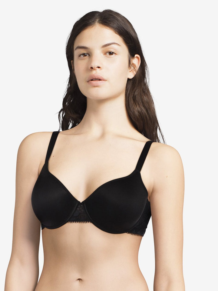 Chantelle Day To Night Covering Memory Foam Bra - Soutien-gorge emboîtant noir Chantelle