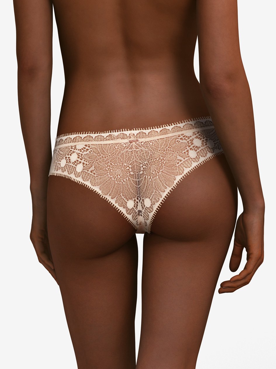 Chantelle Day To Night Tanga - Tanga Beige Doré Chantelle