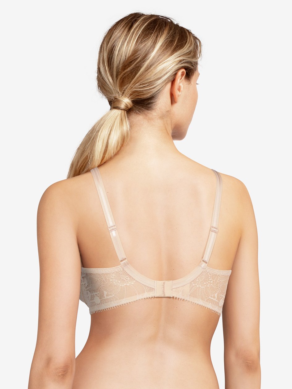 Chantelle Day To Night Very Covering Underwired Bra - Golden Beige Full Cup Bra Chantelle