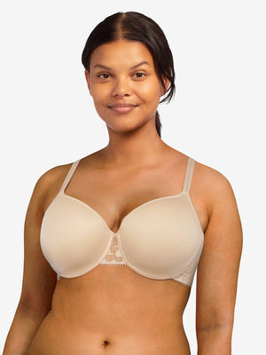 Chantelle Day To Night Covering Memory Foam Bra - Golden Beige Full Cup Bra Chantelle